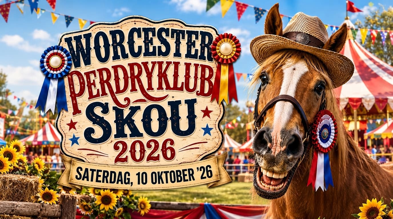 Worcester Perdryklub Skou 2026 — Saterdag, 10 Oktober '26. Almal welkom!