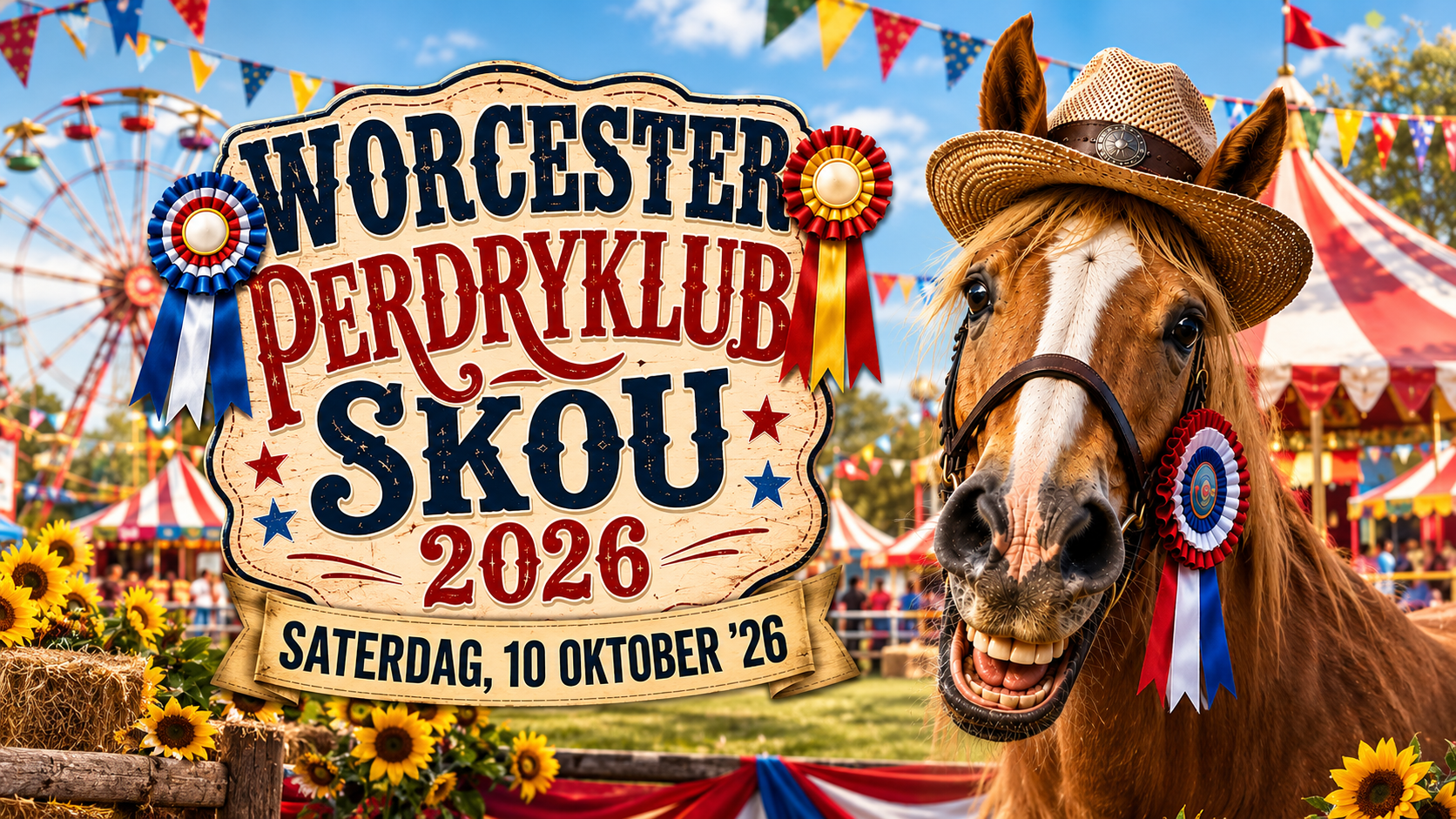 Worcester Perdryklub Skou 2026 — Saterdag, 10 Oktober '26. Almal welkom!